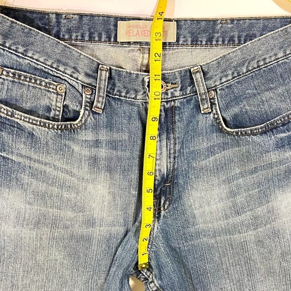Wrangler Relaxed Boot Jeans - Men's Size 34 X 34 98RNWYA Made in Nicaragua - Picture 8 of 10